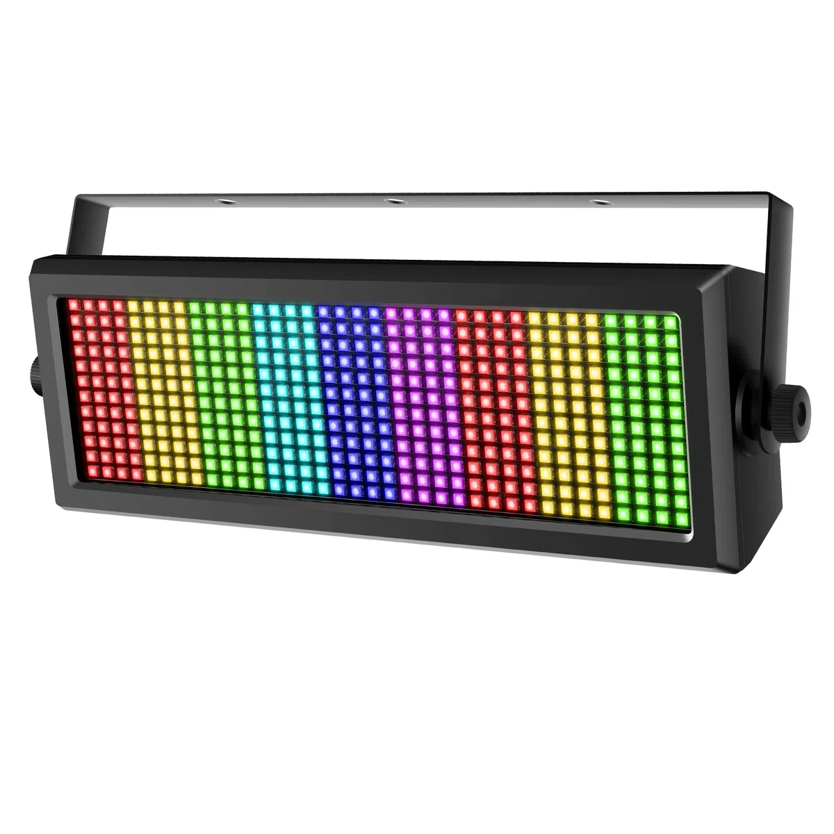 Luz estroboscópica DJ para fiestas, 80 W, 432 LED, RGB 3 en 1, barra de luces estroboscópicas y de lavado con control de aplicación, DMX512, activadas por sonido, luces estroboscópicas para