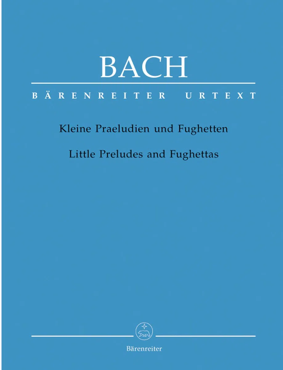 BACH - Pequeños Preludios y Fugas para Piano (Urtext) (Topel/Erenyi)