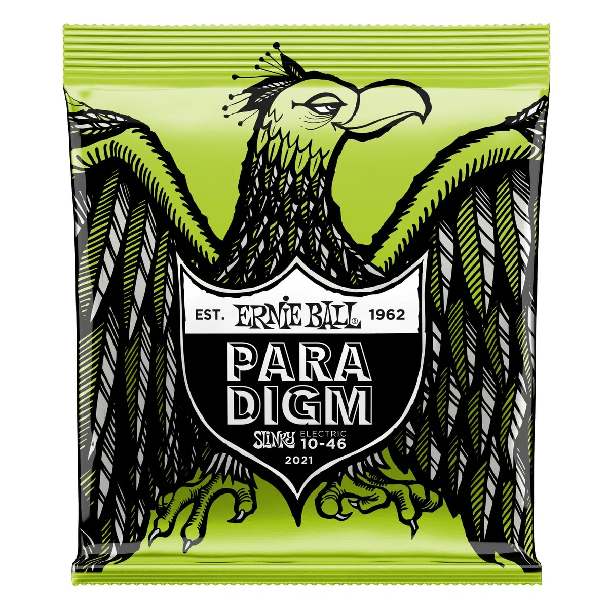 Ernie Ball Regular Slinky Paradigm - Cuerdas para guitarra eléctrica, calibre 10-46