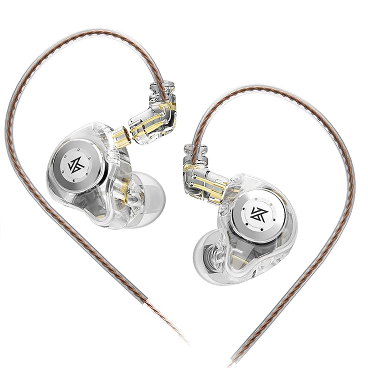 keephifi KZ EDX Pro KZ In Ear Monitor Auriculares In Ear Headphones KZ Auriculares intraurales con Cable Gaming IEM Auriculare HiFi estéreo Sonido Escenario para músicos Cantantes audiófilos