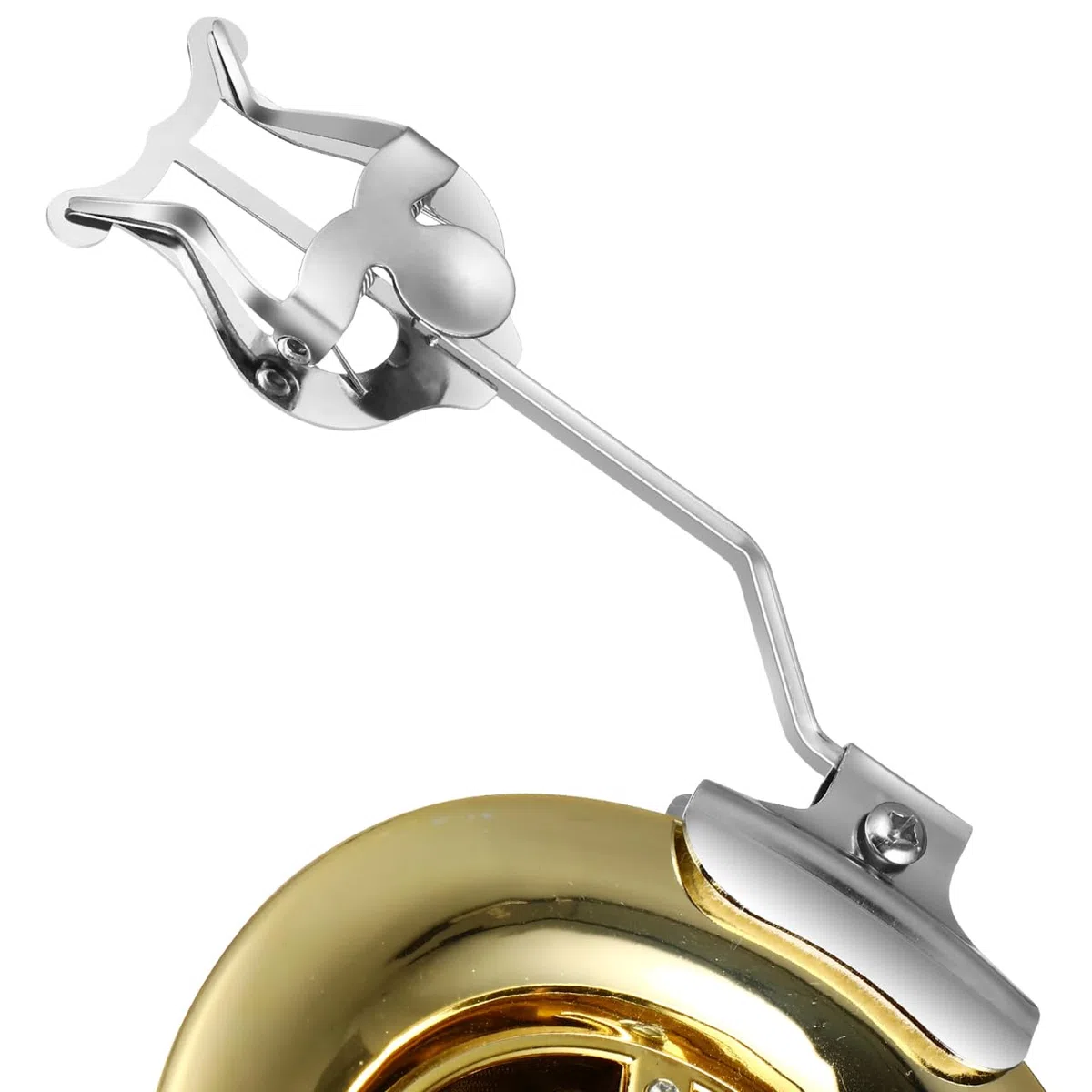 Vaguelly Posaunen-Lyra - Soporte para partituras (18 cm), diseño de trombón