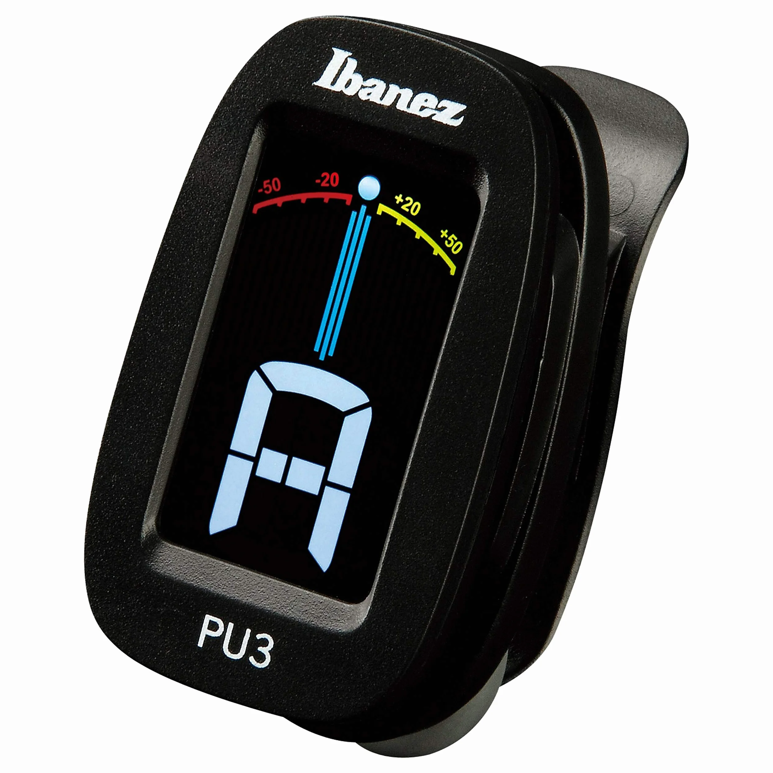 Ibanez PU3-BK - Afinador automático, color negro