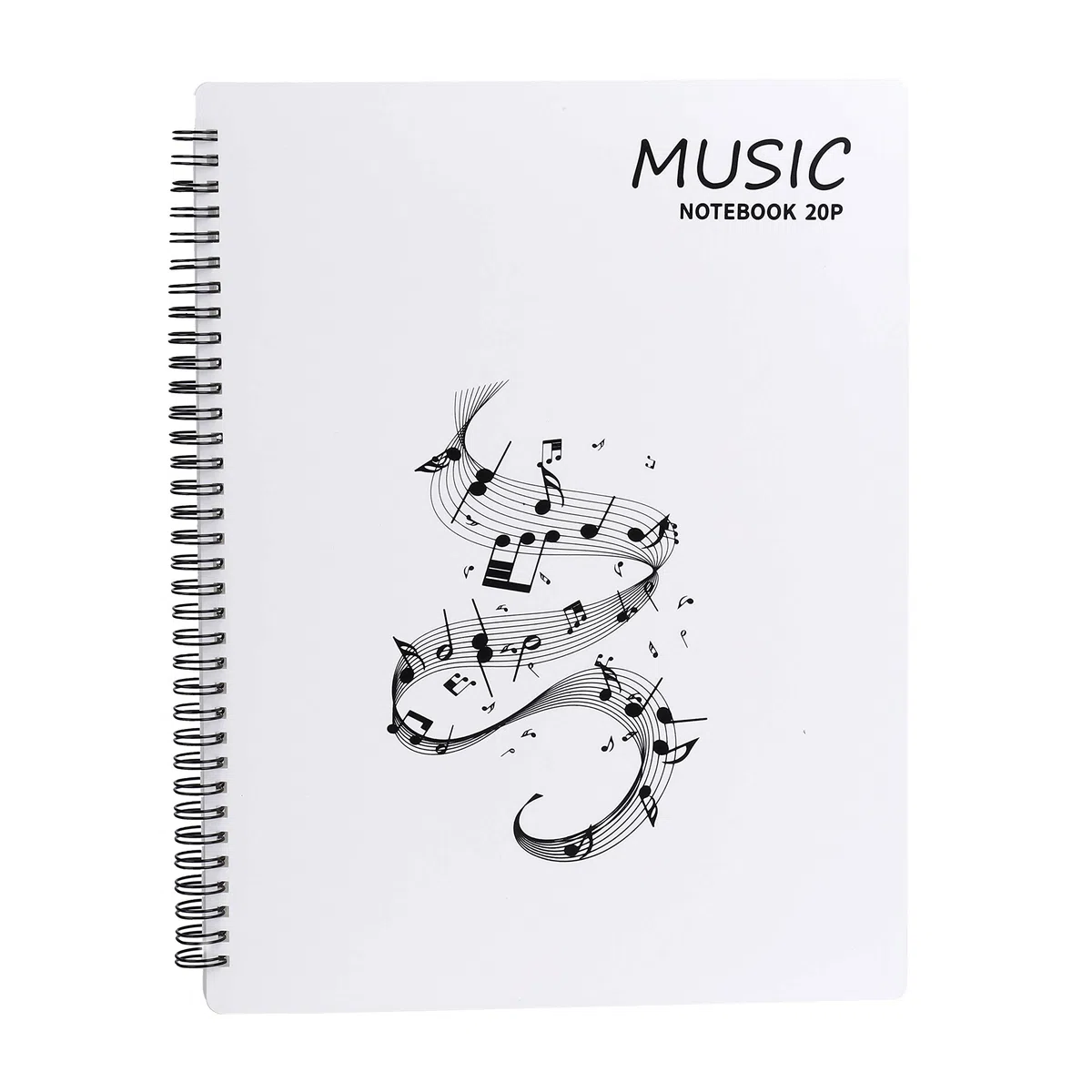 Carpeta de almacenamiento para partituras musicales, tamaño A4, 40 bolsillos, G Clef, bolsa de almacenamiento para documentos de almacenamiento de papel de canción para músicos y músicos