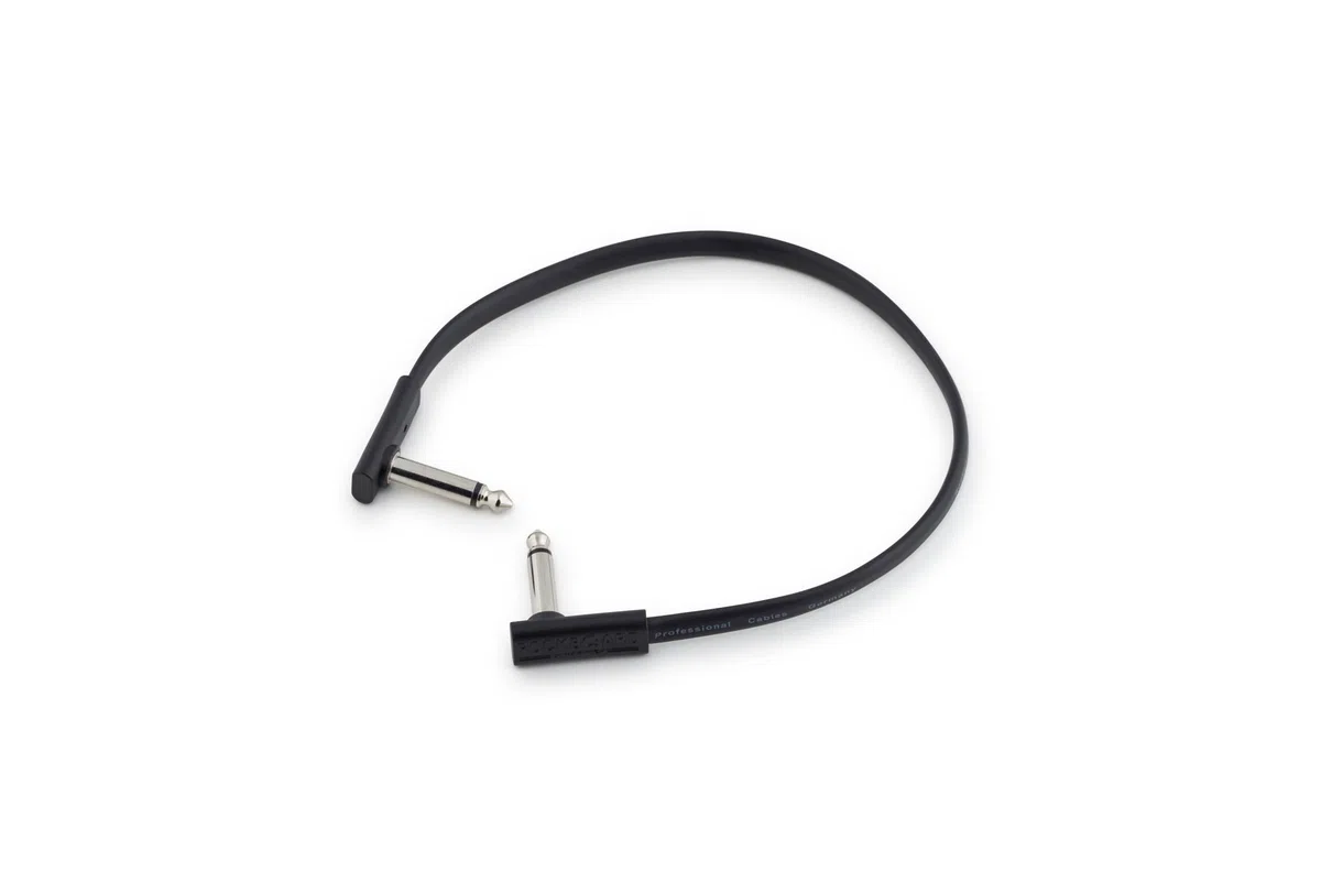 Flat Patch Cable 30 cm Black
