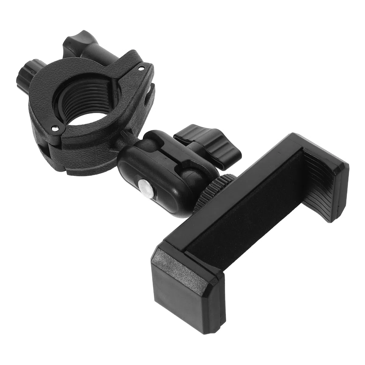 SECFOU Soporte para Teléfono y Tablet de Trompeta Clip Ajustable 15-31 Mm, Rotación 360°, Portátil Plástico para Ensayos y Conciertos al Aire Libre