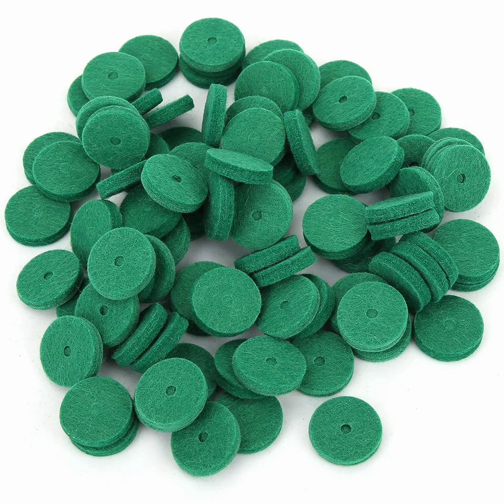 Arandelas de Equilibrio de Teclado, Arandelas de Fieltro Suave de 22mm para nivelación de Piano, Mejora Sonido y Rendimiento, Paquete de 90 Piezas para reparación y Mantenimiento de Pianos