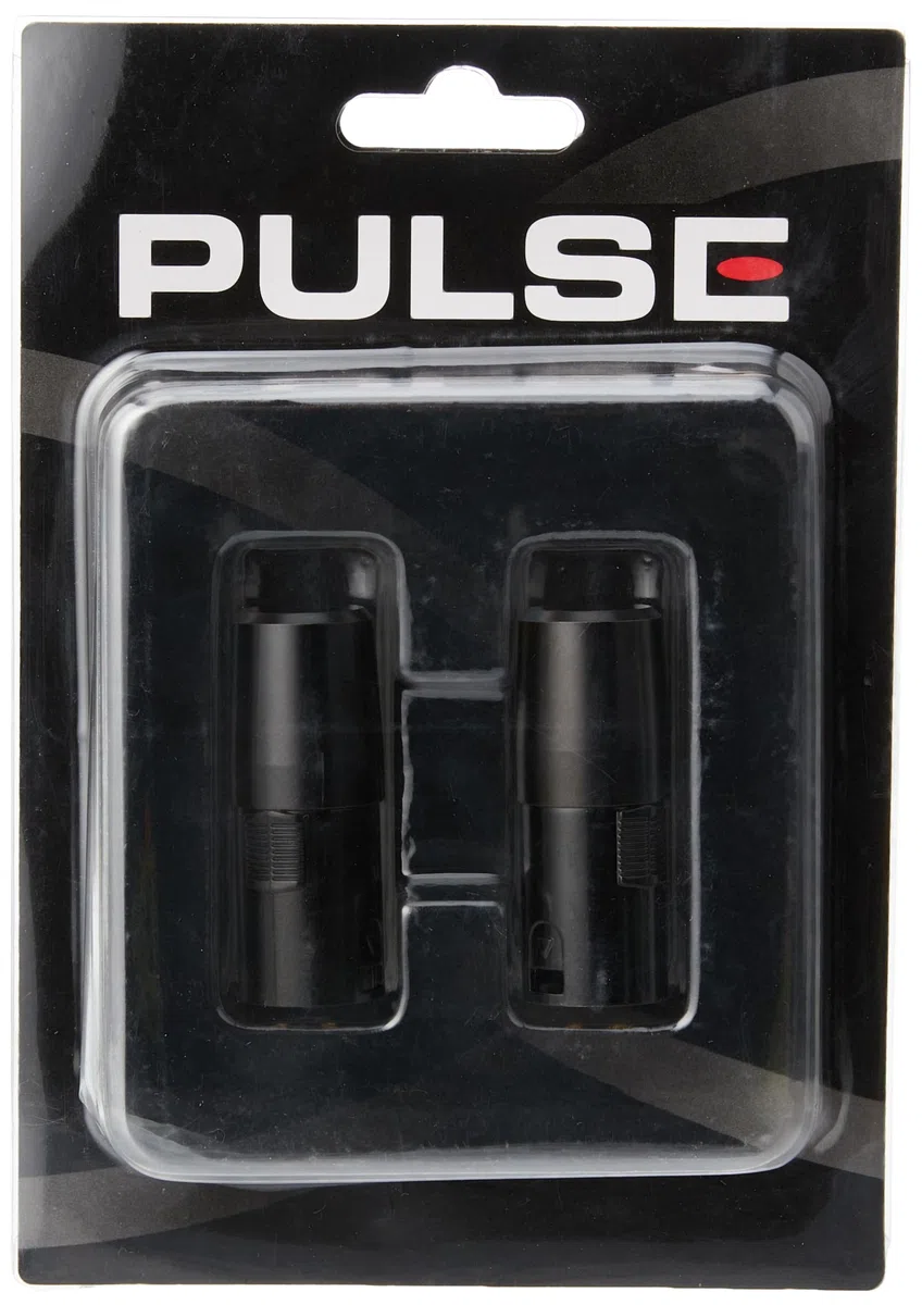 Pulse DMXTERM-3P - Terminador XLR DMX de 3 pines (2 unidades)